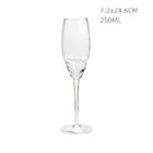 Wedding Crystal Wine Glass 250ML Elegant Champagne Flutes Glass