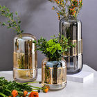 Elegant Modern Vintage Style Glass Vase Decor For Flowers Decorative Centerpiece