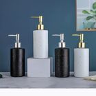 Elegant Glass Soap Dispenser Transparent Reusable Bathroom Accessory