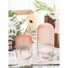 Elegant Transparent Glass Vase Decor Modern Home Office Wedding Flower Holder
